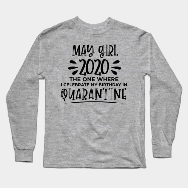 May Girl Long Sleeve T-Shirt by SrboShop